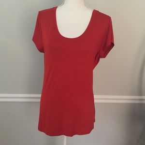 Orange Mossimo knit top